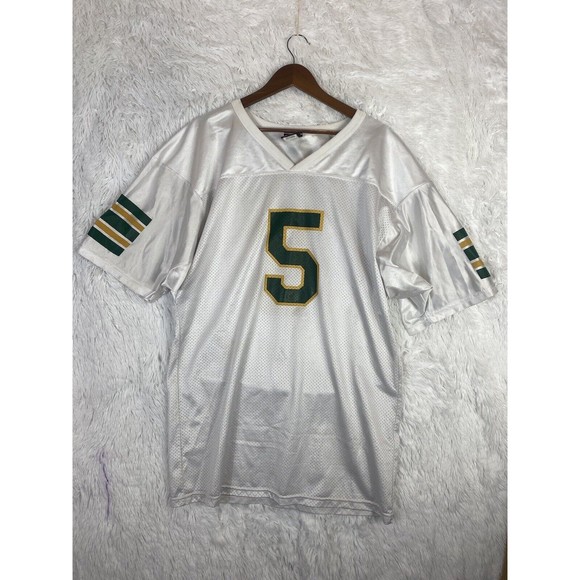 Wilson Green Bay Packers Roby # 5 Pro Style  White Green letters Jersey - Picture 1 of 10
